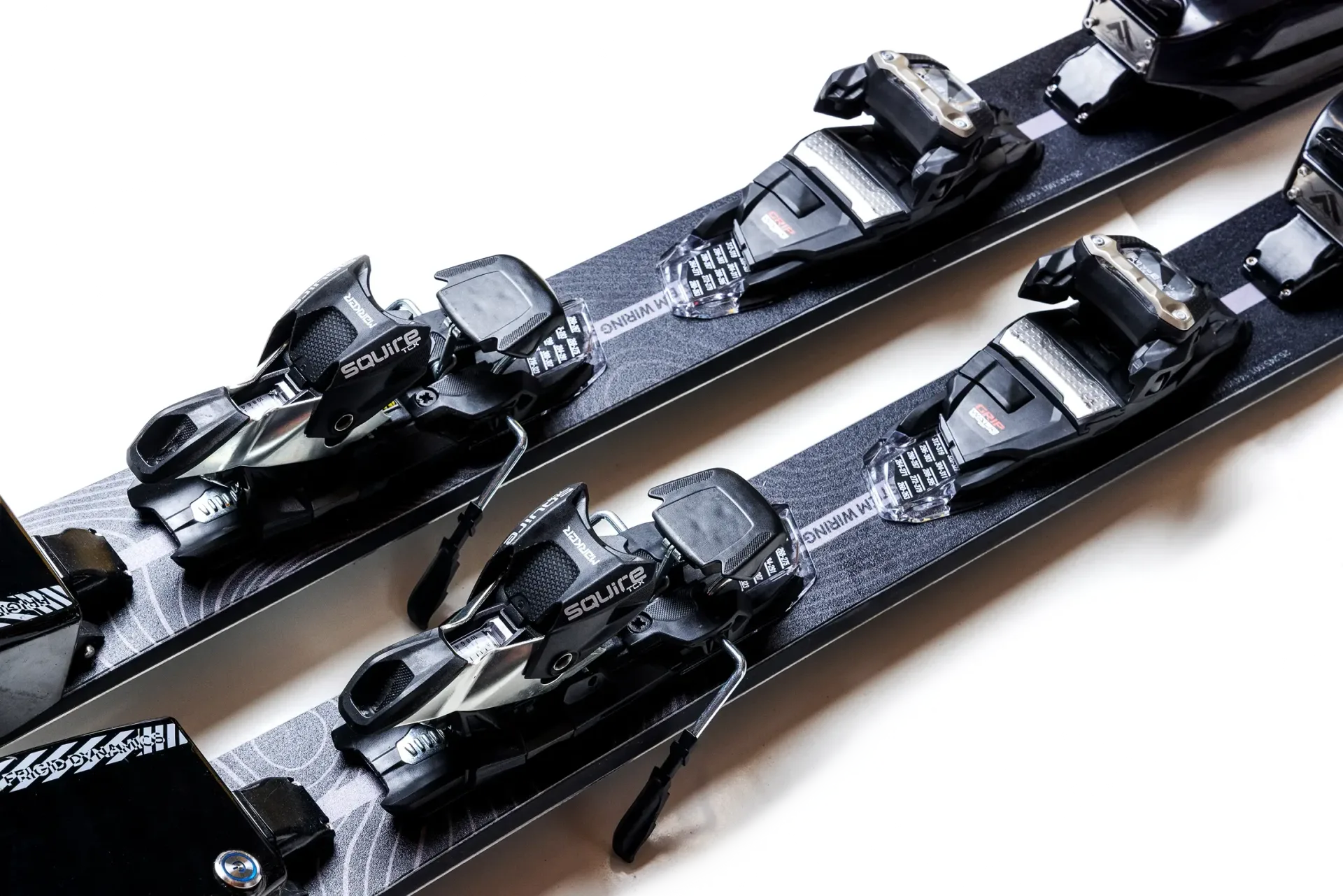 E-XC electric ski precision bindings and boot attachment system